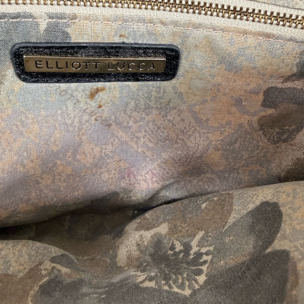 Elliott Lucca Black envelope Clutch - Picture 2 of 7